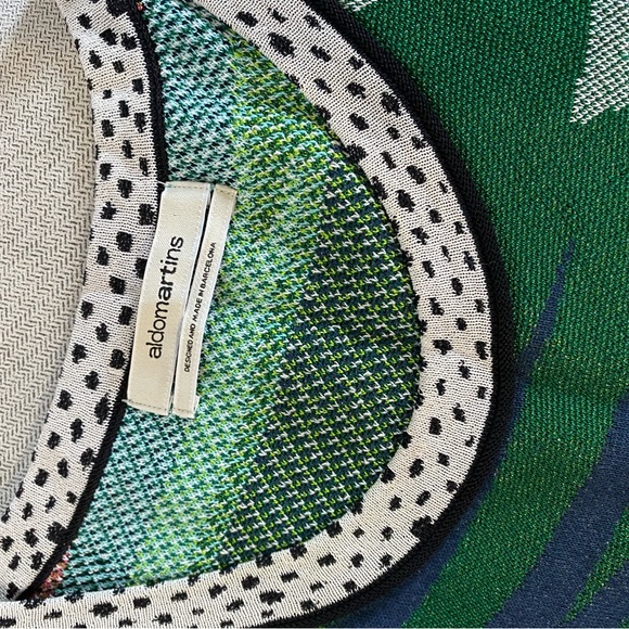 Anthropologie Brand Multi Color Abstract Print Tank Dress - Picture 2 of 3